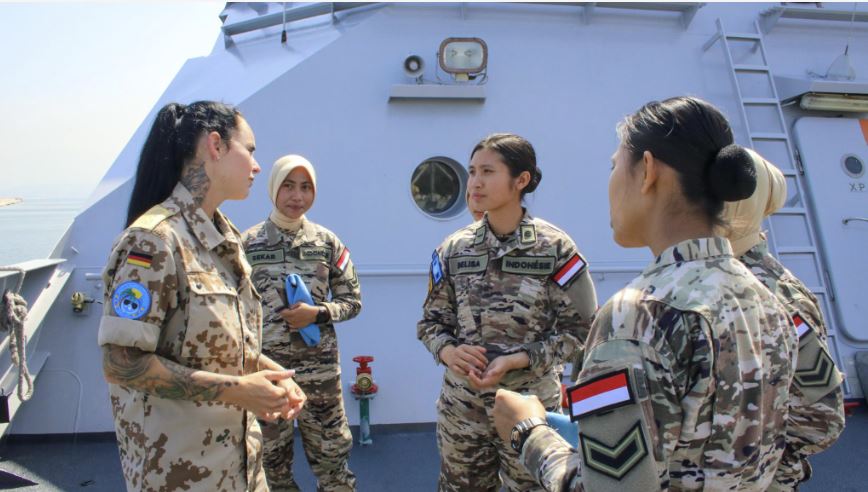 KRI Frans Kaisiepo Jadi Pionir Kesetaraan Gender di Armada Laut PBB, Siapkan Kuota Prajurit Wanita
